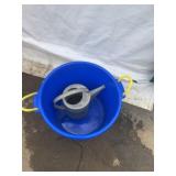 Duraflex Blue 70 Quart Tub with Rope Handles