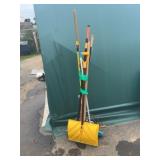 Shovels, Rakes, and Brooms Lot