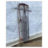 Tom Watson Steel Runner Wooden Sled