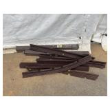 Rubberific Brickface Landscape Edging, Brown