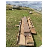 Salvaged Wooden Boards and Forms
