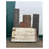 Reclaimed Wooden Doors and Panel