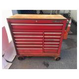 U.S. General Tool Chest with Multiple Drawers