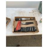 Snap-on Air Ratchet, Sockets & Hand Tools Lot