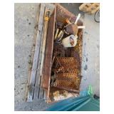 Rusty Scrap Metal Parts & Mesh