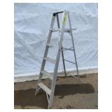 Werner Model 366 Aluminum 6 ft Step Ladder