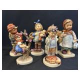 (5) Hummel Figurines