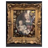 Gilt Framed Print of Jesus