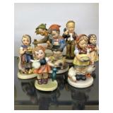 (6) Hummel Figurines