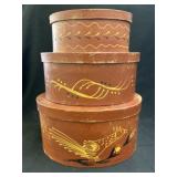 (3) Contemporary Paint Dec. Pantry Boxes