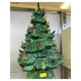 Ceramic Lighted Christmas Tree