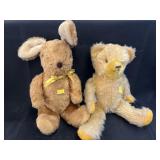 (2) Vintage Plush Toys
