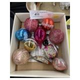 Grp. Mercury Glass Ornaments