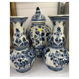 (3) Pcs. Delft Pottery
