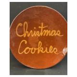 Foltz Pottery Redware Plate