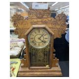 Gingerbread Mantel Clock