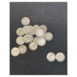 (20) US Silver Dimes