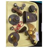 Hog Scrapers w/ Cow Bell & Doorstop