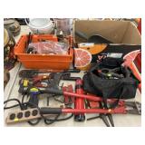 Bolt Cutters w/ Spring Clamps & Asst. Hand Tools