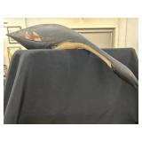 K. William Kautz Carved Wood Goose