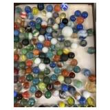 Asst. Glass & Agate Swirl Marbles
