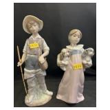 (2) Lladro Figurines