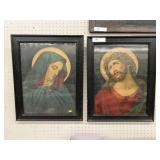 (2) Religious Framed Lithographs
