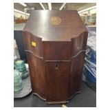 Mahogany Inlaid Storage Box