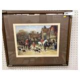 Framed Fox Hunt Print