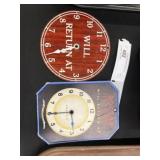 (2) Vintage Return Signs