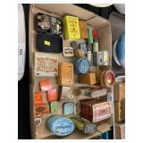 Asst. Vintage Ads. Tins