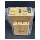 Knife Block w/ Knives & Scissors
