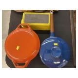(3) Pcs. New Enameled Cookware