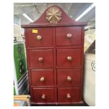 Contemporary 8-Drawer Wall Cabinet
