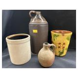 Breininger Redware Tumbler w/ Stoneware