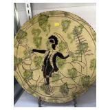 Scott Jones Redware Charger