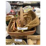 (5) Longaberger Baskets
