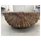 Large Split Oak Woven Basket