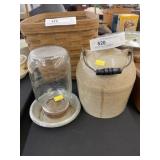 Stoneware Jug w/ Chick Waterer