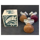 (4) Vintage Steering Wheel Spinners