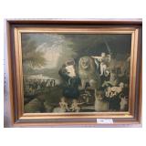 Framed Print on Canvas
