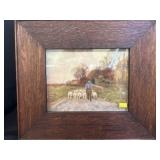 Unsigned Oil on Board