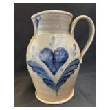 Salt Glazed Pottery Pitcher