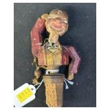 Carved Wood Wine Bottle Top