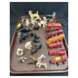 Attributed Cast Metal Figurines & Toys