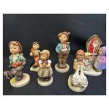 (6) Hummel Figurines