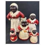 (5) Cast Metal Figural Form Still Banks
