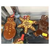 Grp. Foltz Redware Pottery Ornaments
