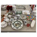Chinaware w/ Stemware