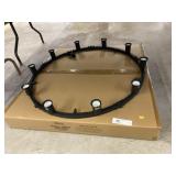 32" Wagon Wheel Chandelier